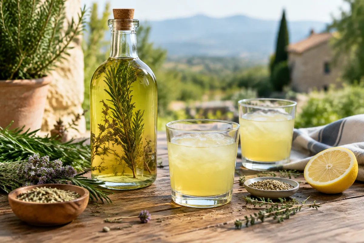 Comment préparer un pastis maison aux herbes de Provence ?