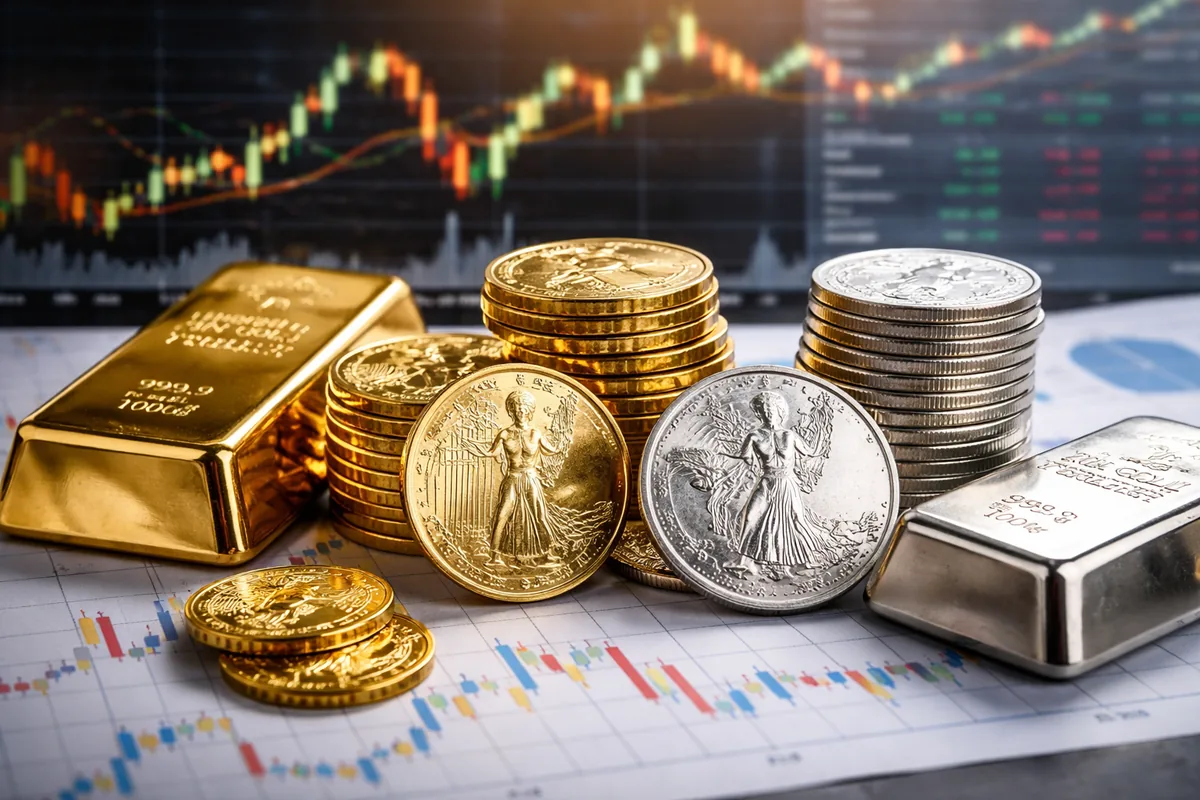 Comment les fluctuations du cours de l'or et de l'argent affectent-elles la valeur des monnaies ?